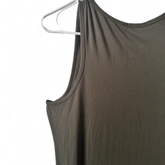 Heart Hips Forest Green Slip Maxi Dress - Picture 9 of 9